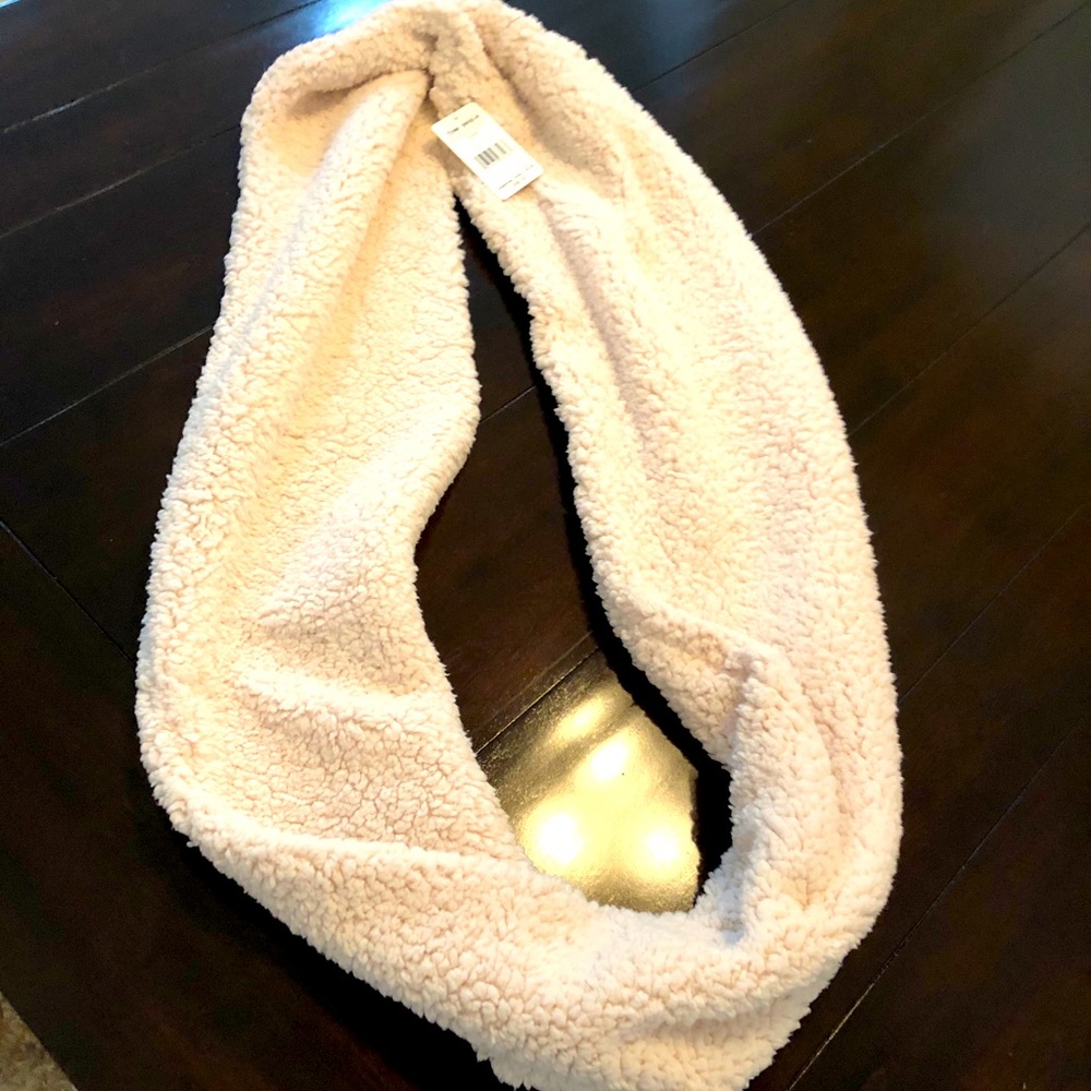 Free People Faux Sherling Infinity Scarf